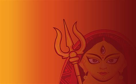 Durga Puja Festival Background Design Template Stock Illustration - Download Image Now - iStock