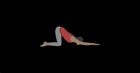 Extended Puppy Yoga Pose Yoga Sticker Teepublic