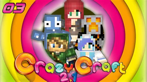 Minecraft Modded Crazy Craft 2 1 Modded Survival 03 La Mia Prima