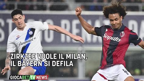 Serie A Zirkzee Vuole Il Milan Il Bayern Si Defila Youtube