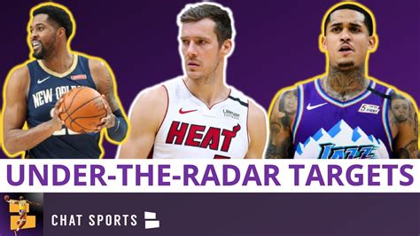 Lakers Free Agency Rumors Under The Radar Free Agents The Lakers