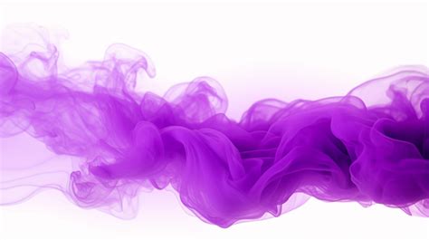 Premium Vector Isolated Purple Smoke Puff On White Background