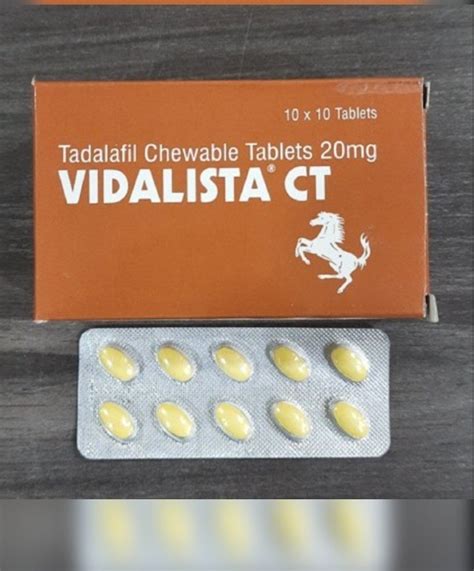 Vidalista Ct 20mg Tablets At Rs 150 Stripe Cialis Tablet In Nagpur