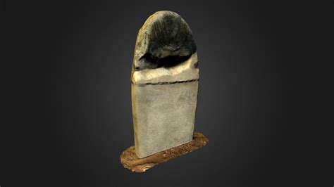 Statues Menhirs A 3D Model Collection By Musee Fenaille Musee