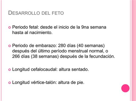 Del Tercer Al Nacimiento El Feto Y La Placenta PPT Descarga Gratuita