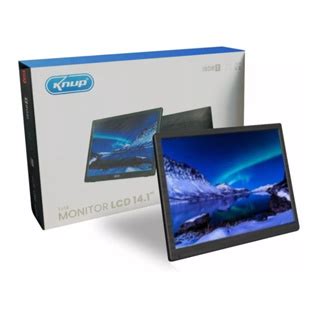 Tv Portátil Digital 14 Polegadas Led Hd Usb Hdmi Sd Monitor Shopee Brasil