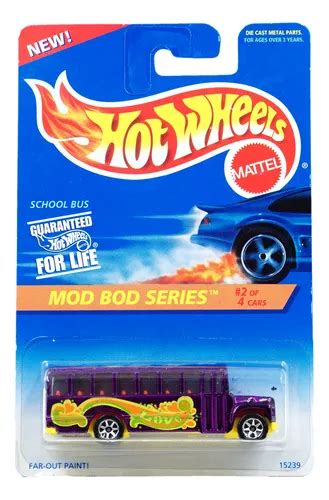 Hot Wheels Mod Bod Series School Bus