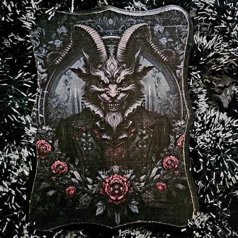 Krampus Decor Etsy