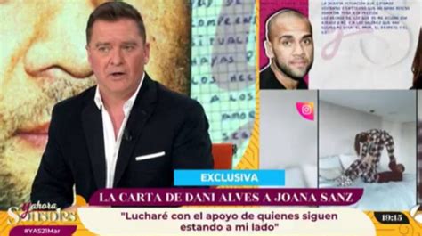 Dani Alves Escribe Una Emotiva Carta A Joana Sanz Desde La Cárcel