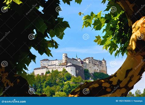 Fortress Salzburg Festung Hohensalzburg In Austria Salzburger Land