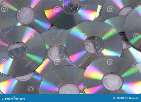 Blank Cds Stock Image Image Of Technology Blue Close 18139689