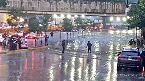 Lluvia Intensa En Cdmx Causa Anegación Y Encharcamientos