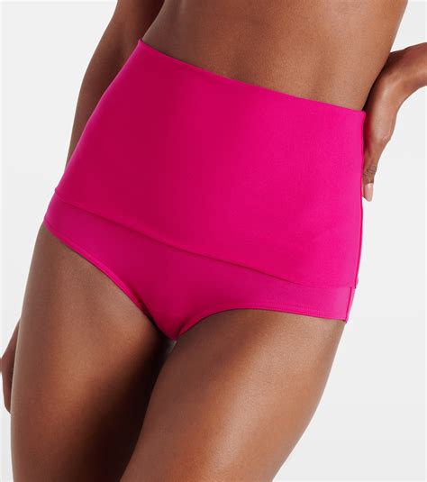 Gredin High Rise Bikini Bottoms In Pink Eres Mytheresa
