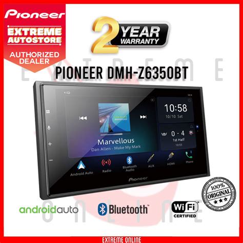 PIONEER DMH Z6350BT 6 8 Capacitive Touch Screen Short Chassis