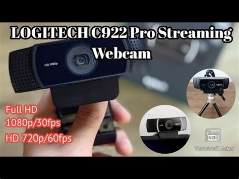 Unboxing Logitech C Pro Streaming Webcam Youtube