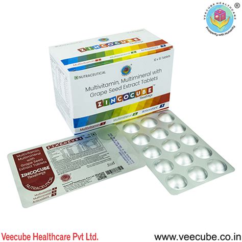 Zincocube Tablets Veecube Healthcare Pvt Ltd