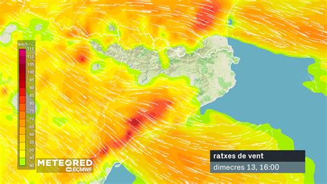 Protecció Civil activa la prealerta del Ventcat per fortes ventades