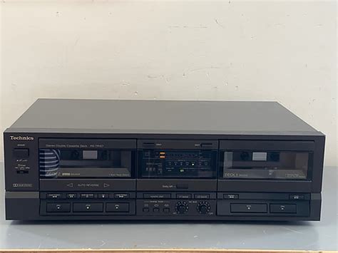 Technics RS TR157 Double Cassette Deck Reverb