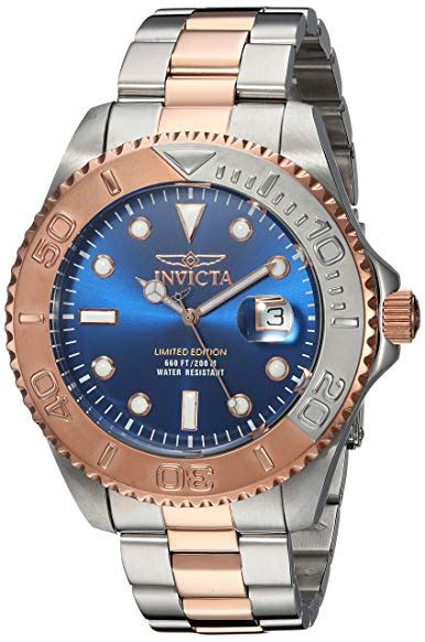 Invicta Men S Pro Diver Quartz Stainless Steel Diving Watch Color