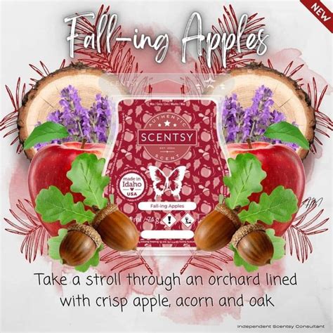 Fall Ing Apples NEW Fall Winter Scentsy Wax Bar Scent Scentsy Wax