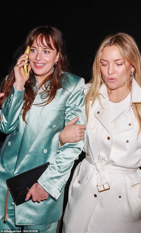 Kate Hudson And Dakota Johnson Wow Onlookers At W Magazine Event