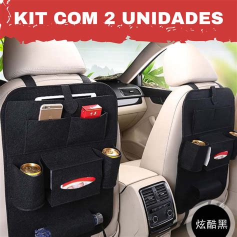 Kit Organizador Banco Traseiro Carro Porta Objeto Universal Shopee Brasil