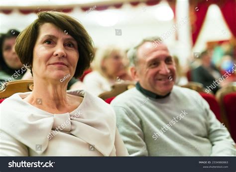 Mature Man Woman Theater Watching Stock Photo 2334980863 Shutterstock