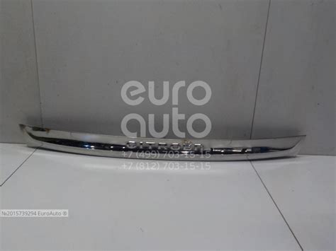 98019463DX Молдинг крышки багажника PSA C4 седан хром Peugeot Citroen ...