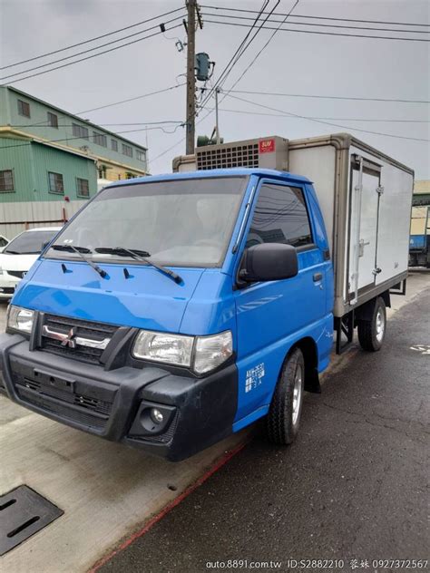 Mitsubishi三菱 Delica璨ㄨ粖 得利卡 5度冷藏車 三邊開門 全車如新無待修 保養場自售車