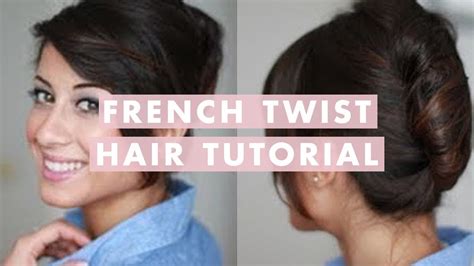 French Twist Hair Tutorial Youtube