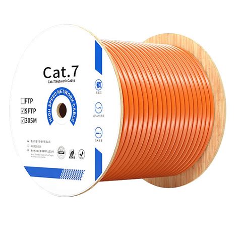 Factory Customized Cat7 Patch Cable Waterproof Rj45 Utp Sftp Cat 7 Cat7