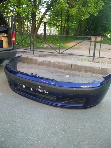 Долгожданный оригинальный бампер — Mitsubishi Carisma, 1,6 л, 2001 года ...