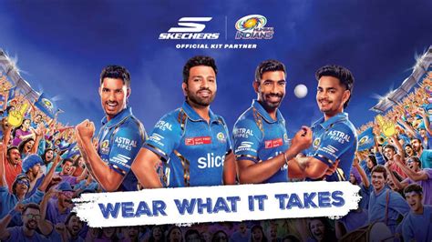 Mumbai Indians And Skechers Forge A Winning Partnership Salute To