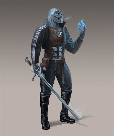 Oc Dragonborn Hexblade Warlock Commission Rdnd