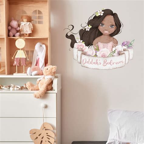 Personalised Princess Wall Stickers | Stickerscape