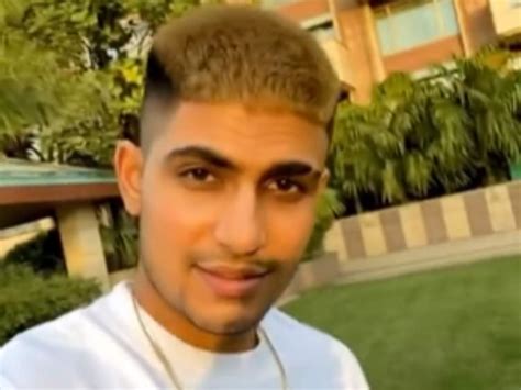 shubman gill blonde hairstyle: watch video shubman gill blonde ...