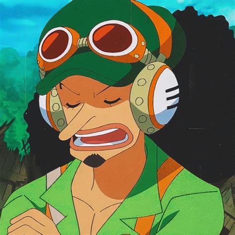 Anime Pfp Icon Usopp One Piece 3 Strawhats Dark Skin Mario