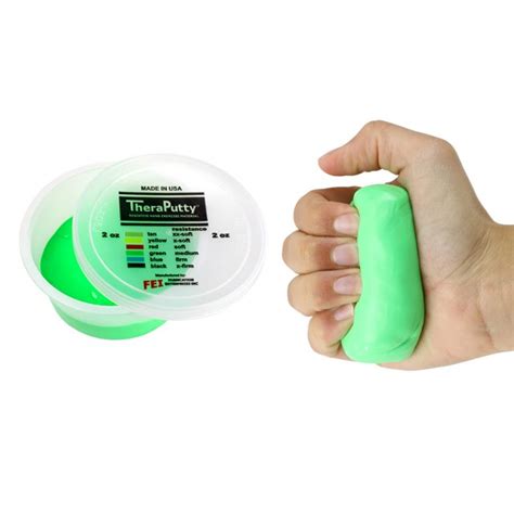 Cando Theraputty Plus Hand Exercise Putty For Rehabilitation Exercises