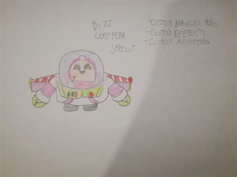 Skin Idea Buzz Lightyear Sprout Toy Story R Brawlstars