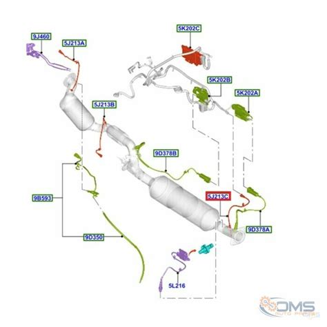 Transit Exhaust Temperature Sensor Oms Auto Parts