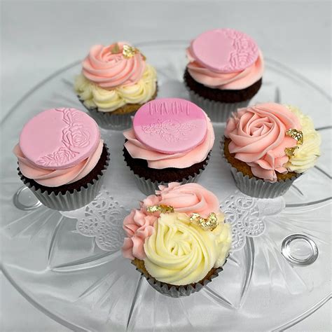 Mother's Day Elegant Cupcakes - Cake & Plate - NSW 2250