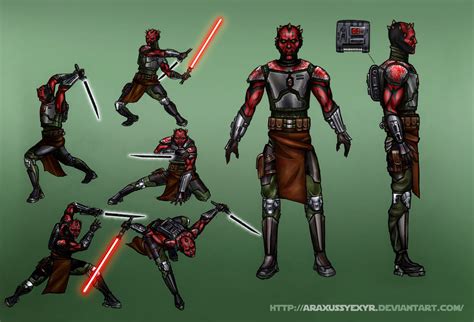 Darth Maul (Death Watch Leader) - Concept by AraxussYexyr on DeviantArt