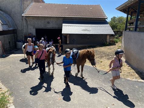 Lun Ville Un Apr S Midi Ensoleill Sur Le Dos Des Poneys De La Galopade