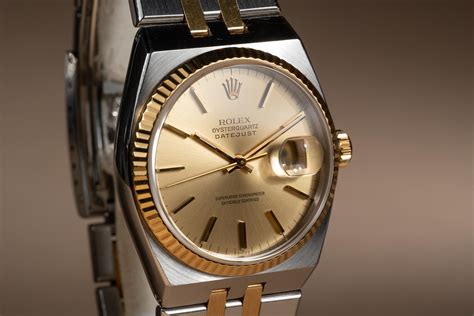 Tropical Watch Rolex Two Tone Oysterquartz Datejust