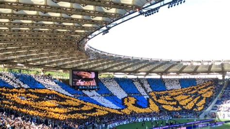 Derby Lazio Roma La Spettacolare Coreografia Della Curva Nord