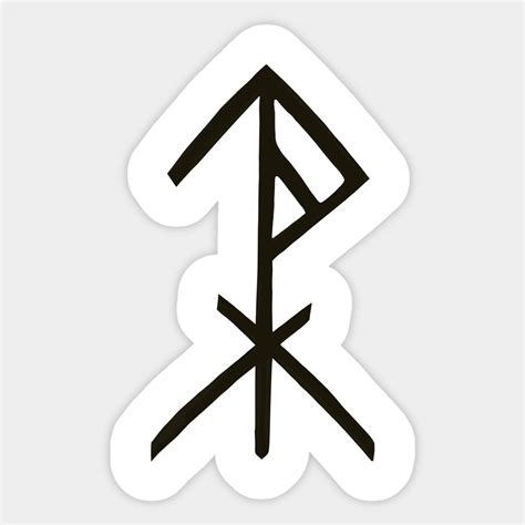 Rune Of Protection By Odin Thor And Tyr By Danielvind Runes Norse