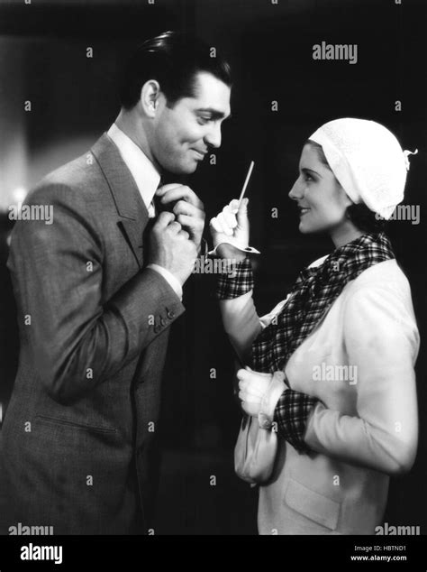 A Free Soul Clark Gable Norma Shearer 1931 Stock Photo Alamy