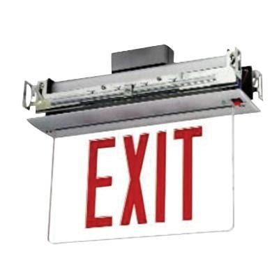 Cooper Lighting EUR70R EU Series Self Powered LED Edge Lit Exit Sign