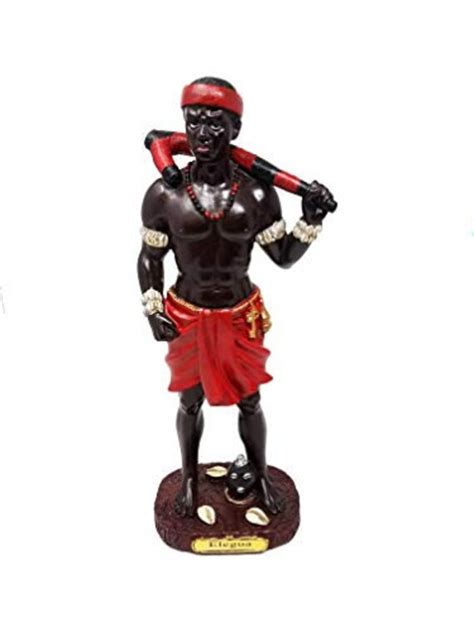 12 Elegua Statue Orisha Elewa Eleggua Santeria Lucumi Etsy