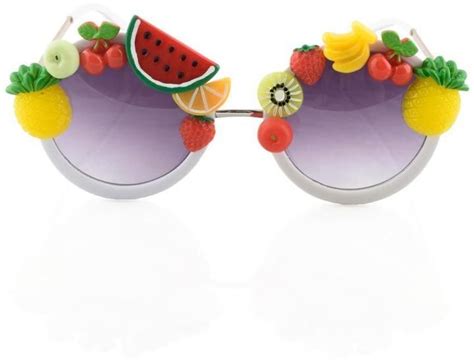 Gotpurseonality Fruit Loop Sunglasses Glasses For Round Faces Foodie Fashion